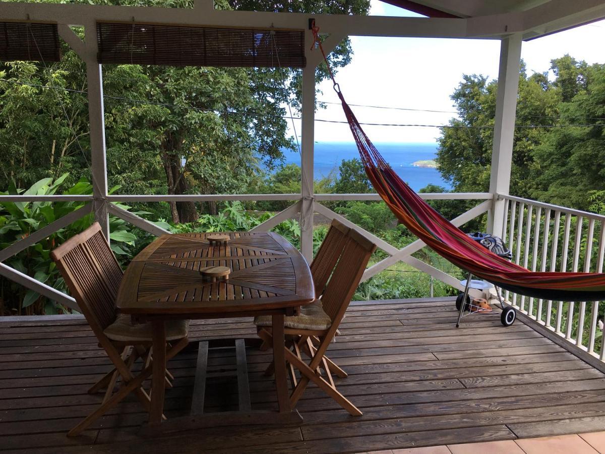 Grand Bungalow Avec Piscine Et Vue Mer Bouillante Esterno foto