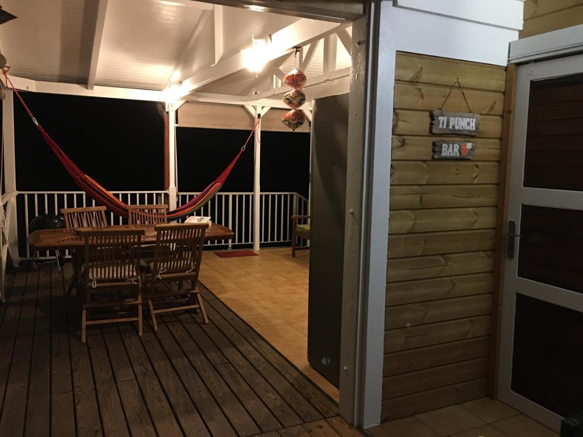 Grand Bungalow Avec Piscine Et Vue Mer Bouillante Esterno foto